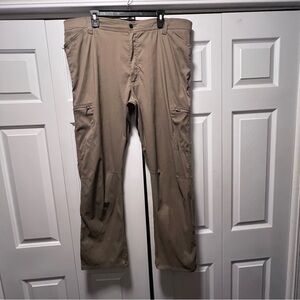 Wrangler ATG Utility Pants Men’s 42x30 Fallen Rock / Khaki /Brown Hiking Outdoor